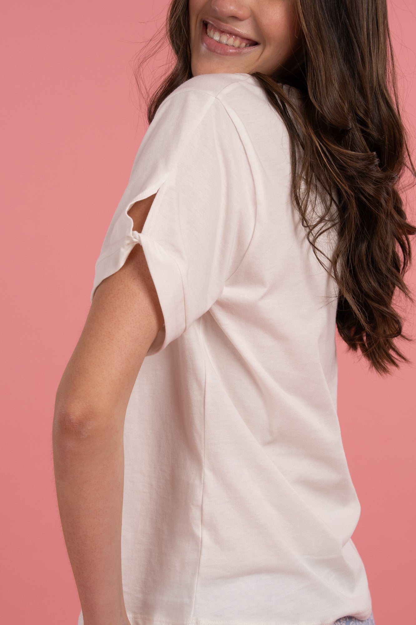 Pijama Vía Simple 2 piezas , blusa manga corta y pantalón con bolsas
