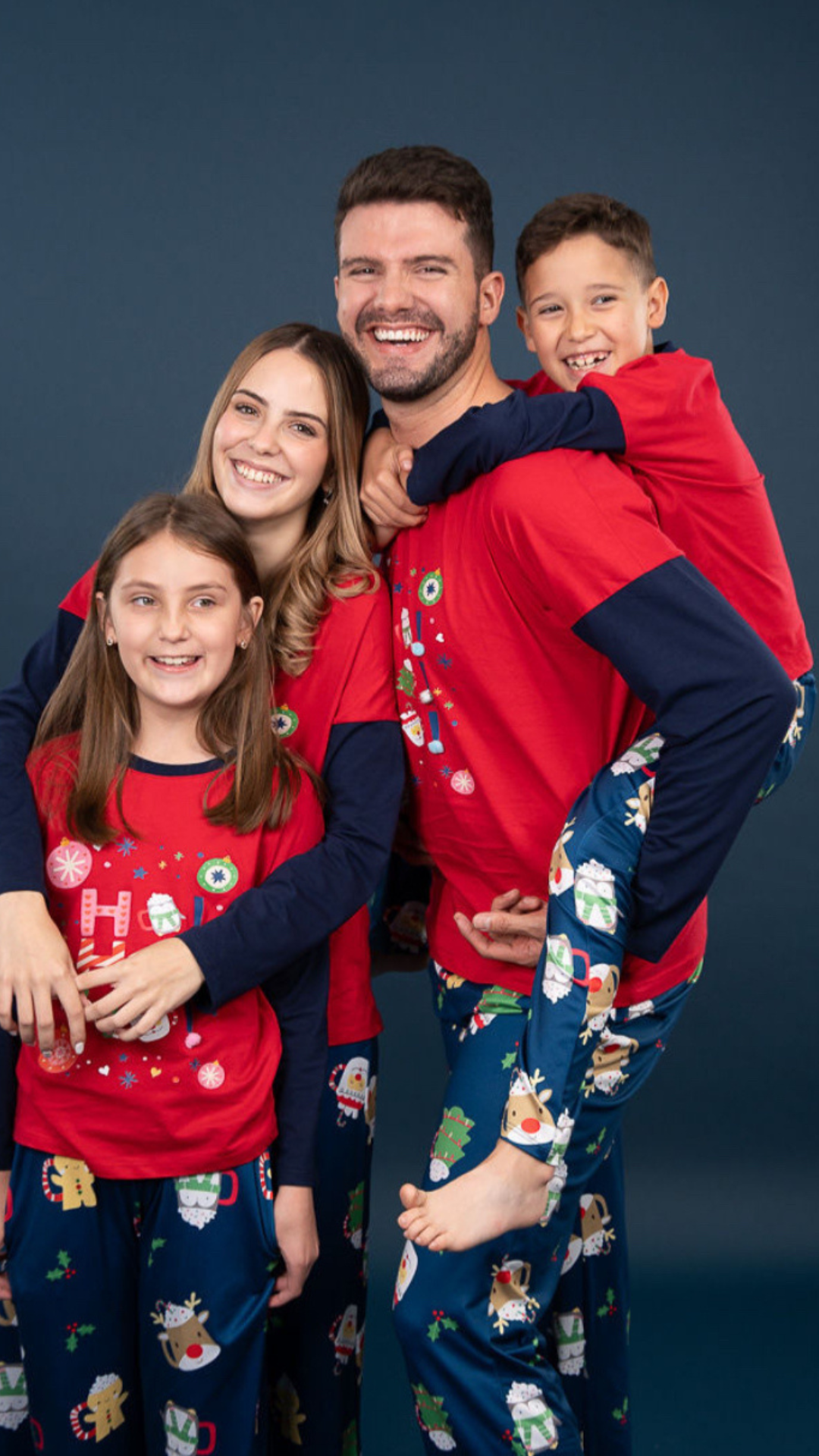 Pijama HoHo 2 piezas , blusa manga corta , y pantalón con bolsas