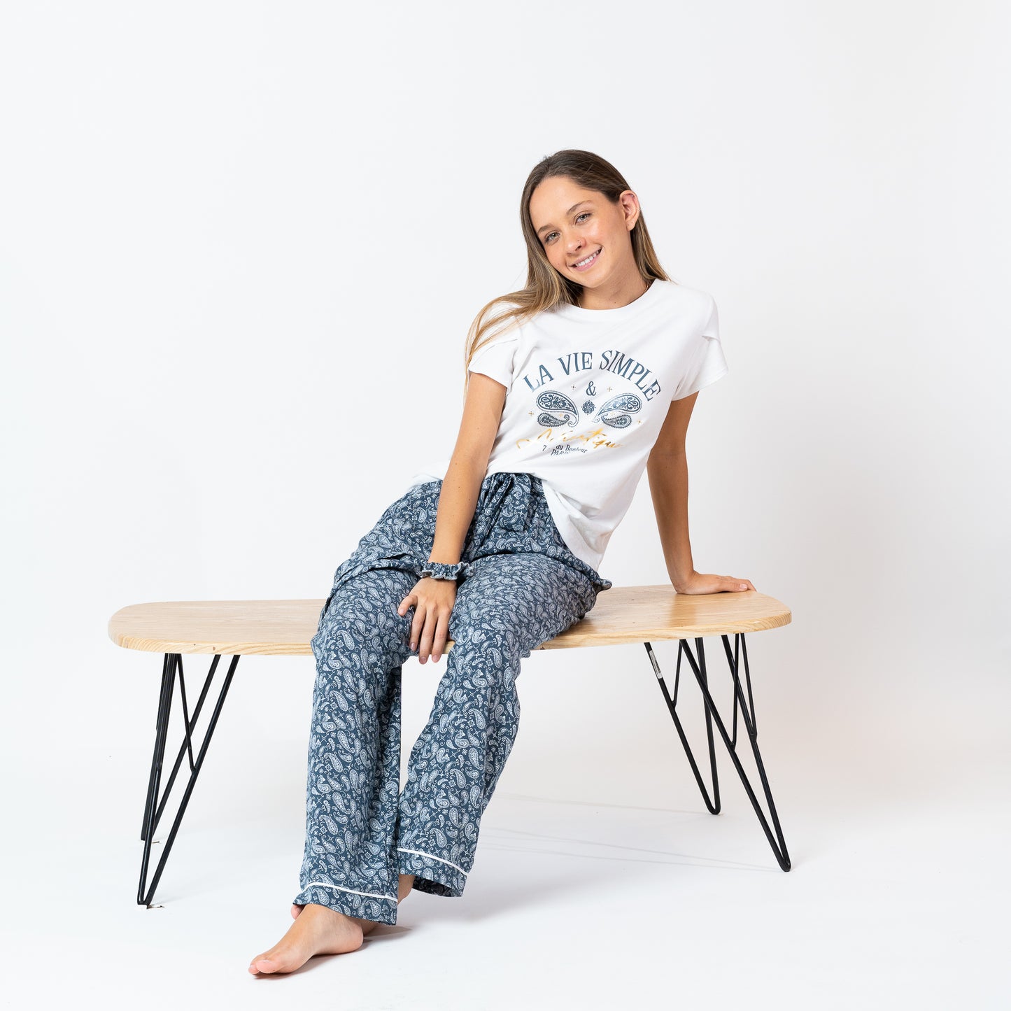 Pijama Vie simple Blusa y Pantalón
