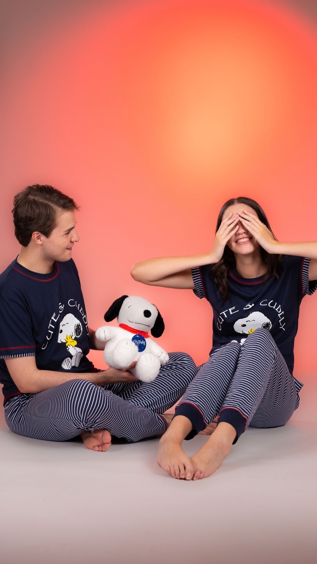 Pijama Clásica Cute & Cuddly Snoopy Pantalón