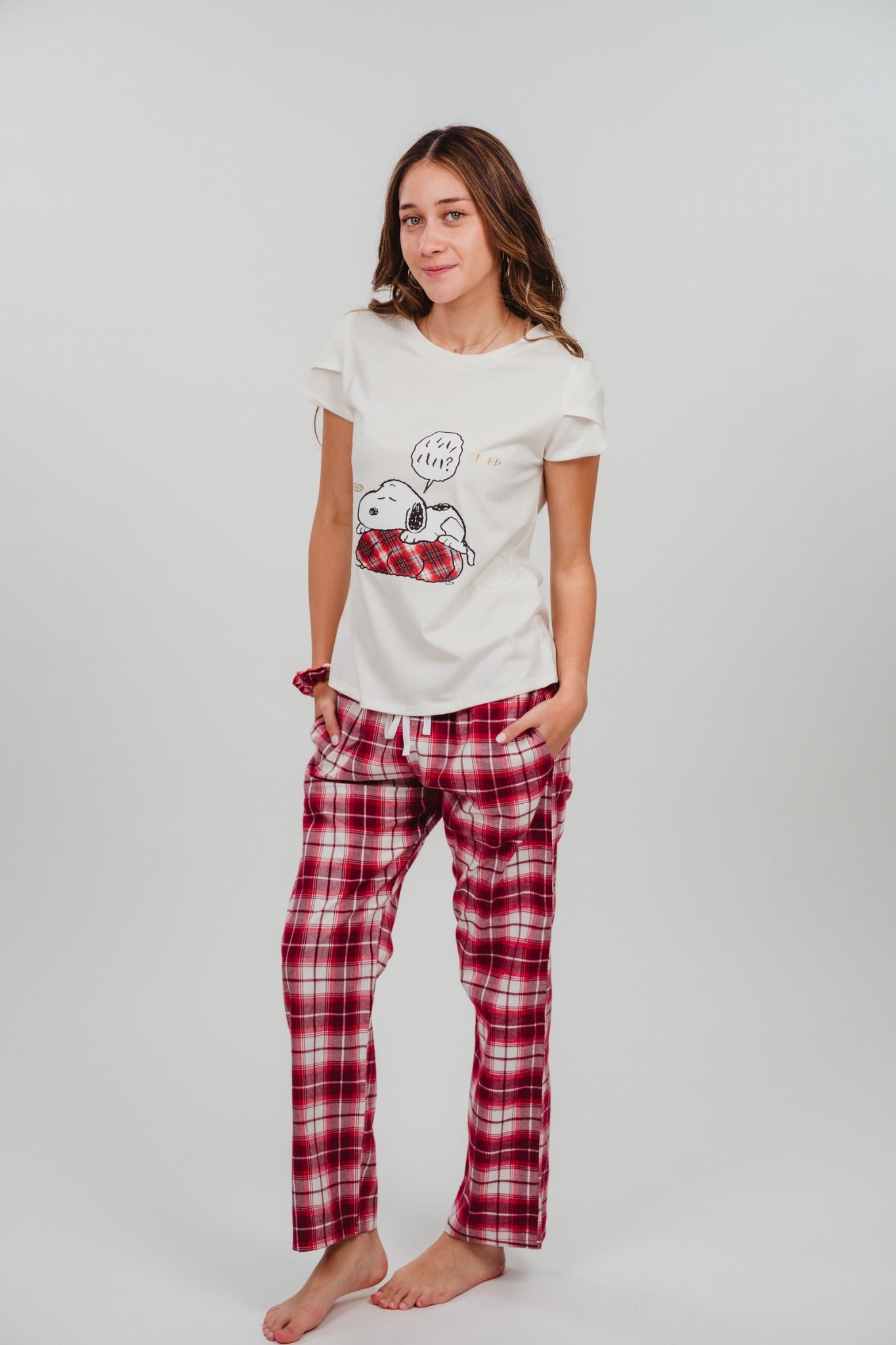 15 Pijama clásica Sleep Snoopy pantalon