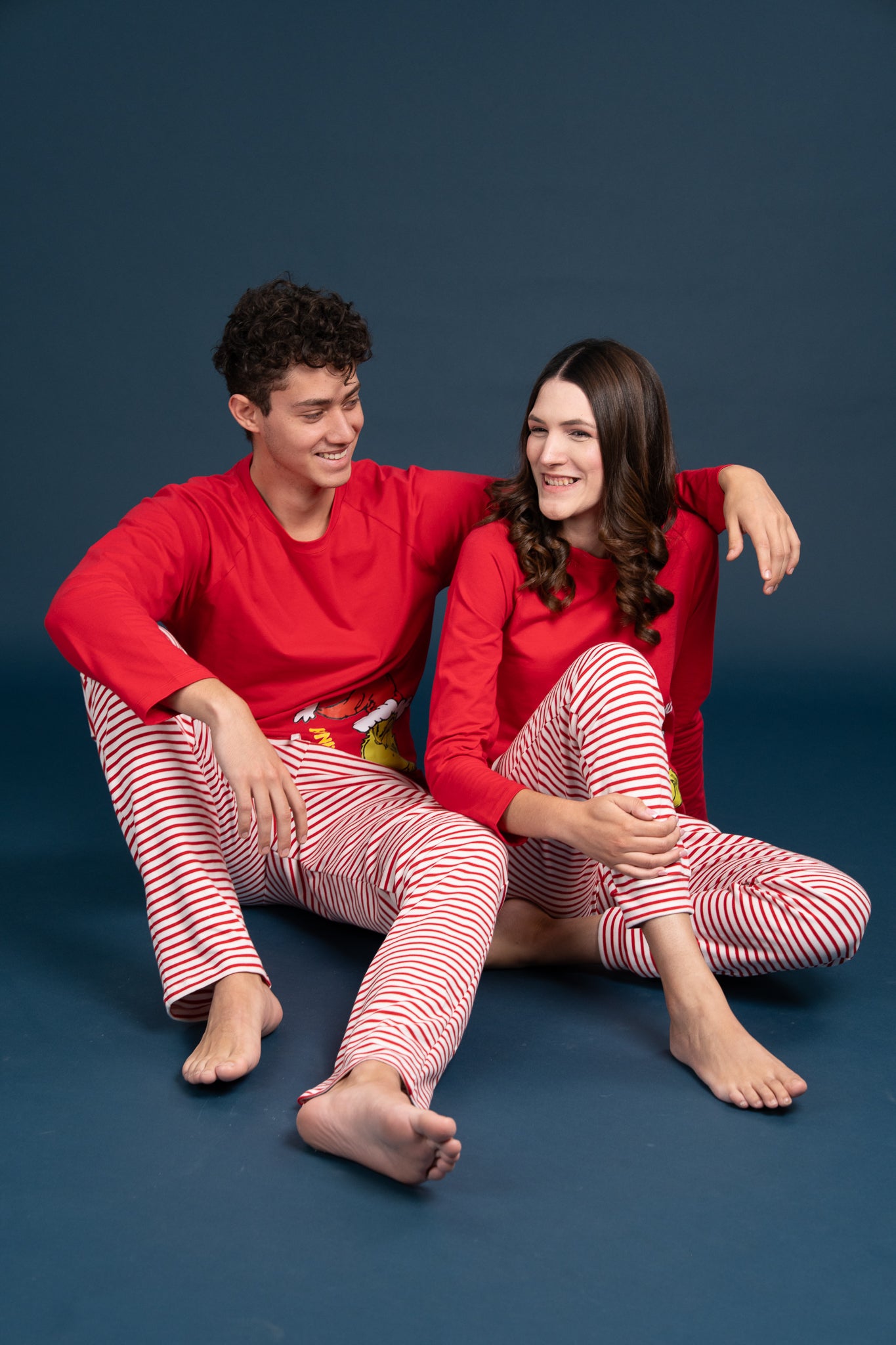 Pijama Clasica Go Grinch Manga larga y pantalon