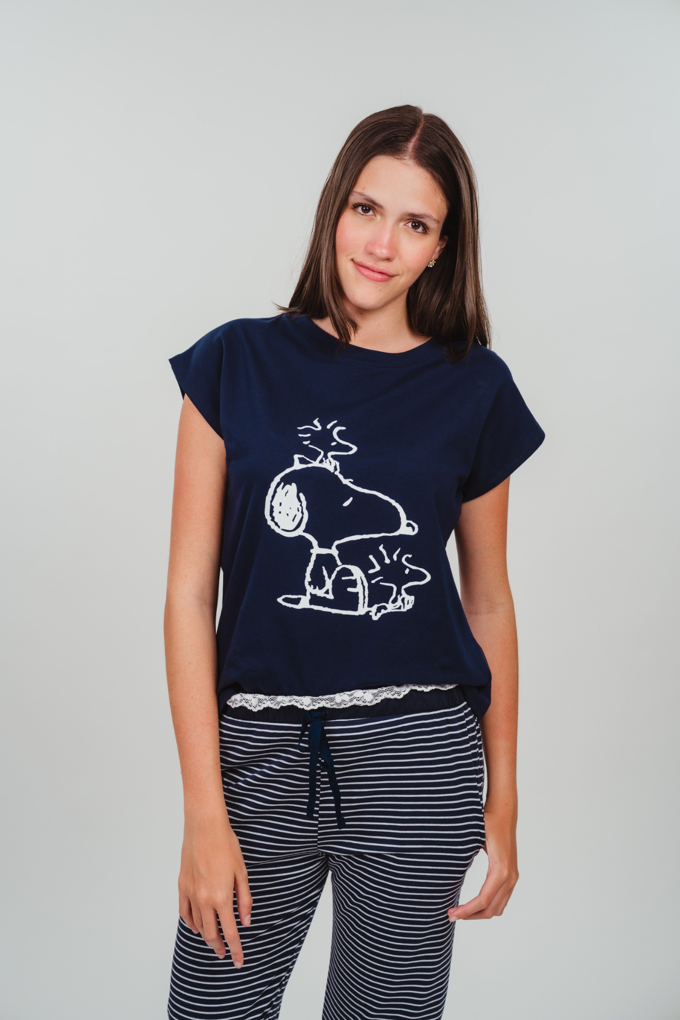 Pijama Friends Snoopy Blusa y  Pantalón