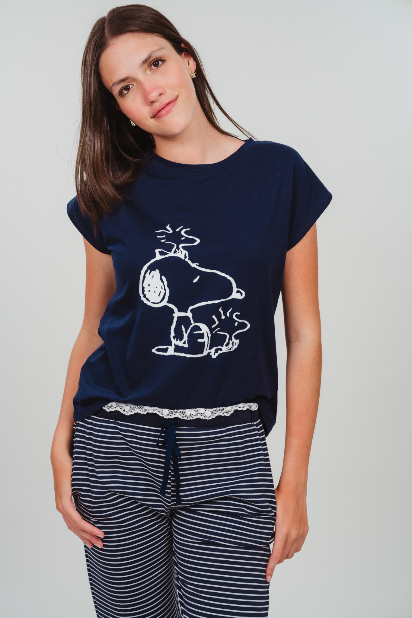 Pijama Friends Snoopy Blusa y  Pantalón