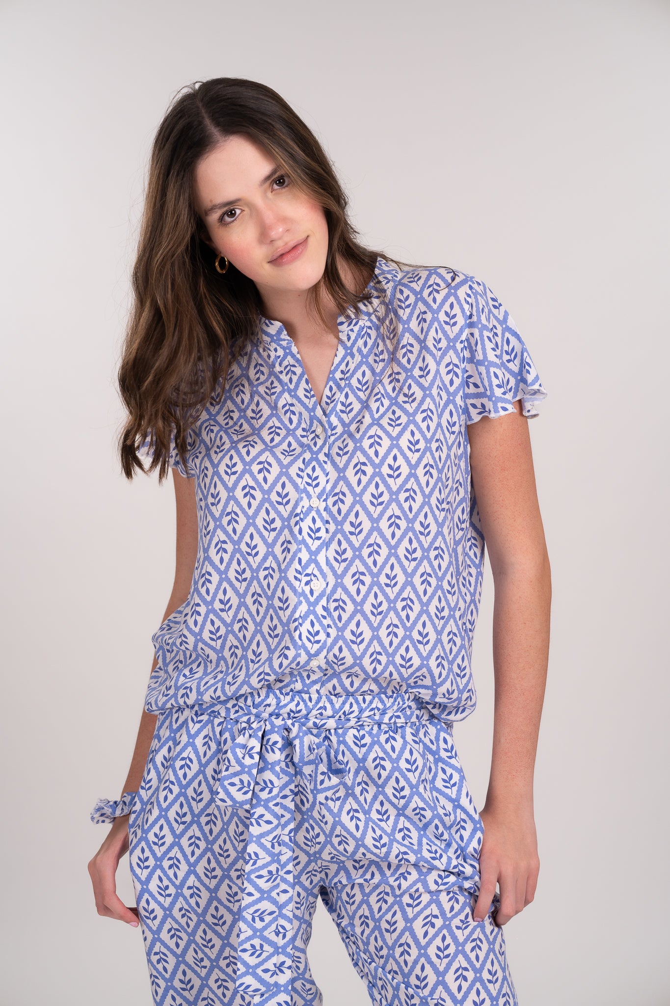 Pijama Camisera Namaste pantalon