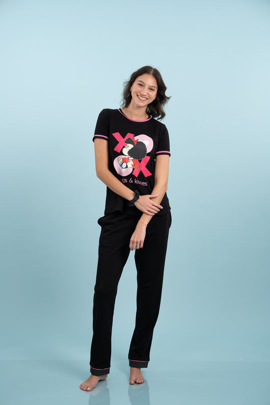 Pijama Clasica Mafalda XOXO Manga corta y pantalon