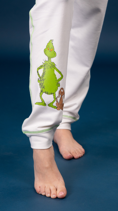 Set Grinch de sudadera y Pantalon con bolsas 

Elaborado en Algodon spandex