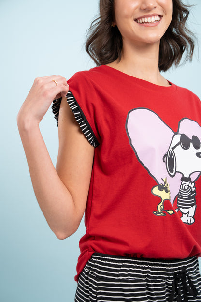 Pijama True Love Snoopy