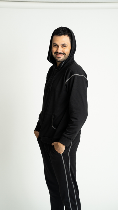 Set Player de sudadero y Pantalon con bolsas 

Elaborado en Algodon spandex, 