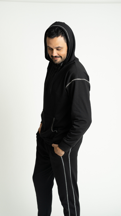 Set Player de sudadero y Pantalon con bolsas 

Elaborado en Algodon spandex, 