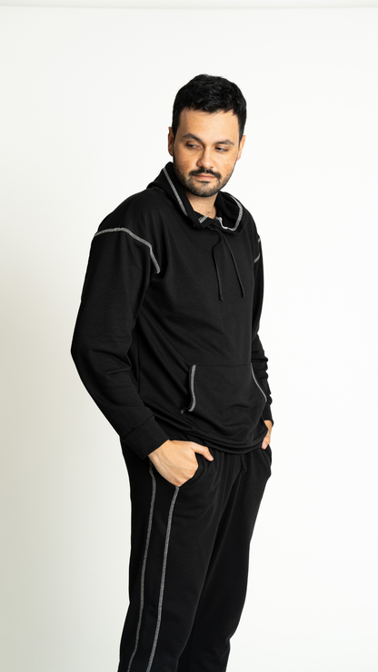 Set Player de sudadero y Pantalon con bolsas 

Elaborado en Algodon spandex, 