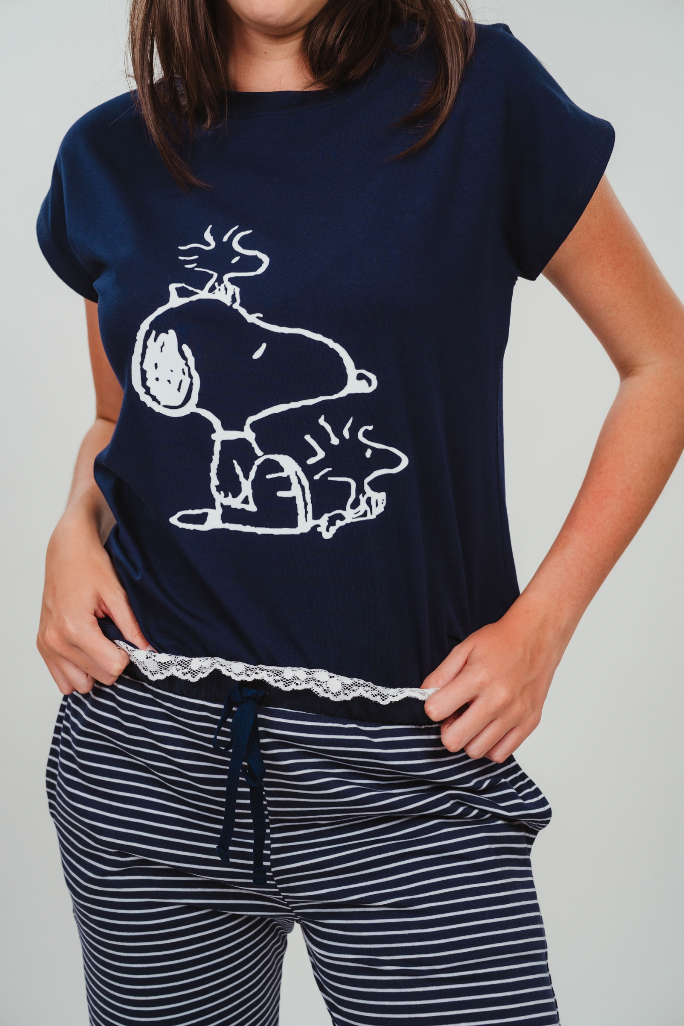 Pijama Friends Snoopy Blusa y  Pantalón