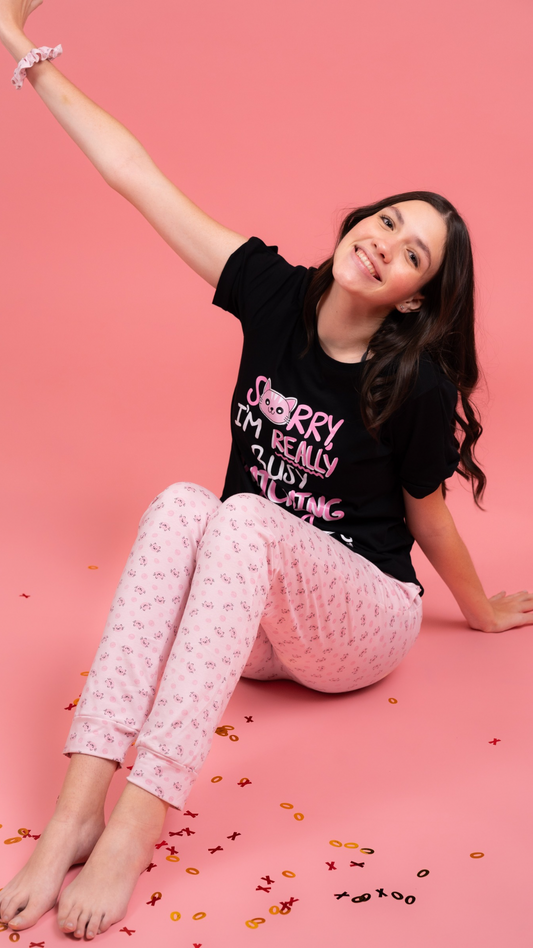 1.9- Pijama Clásica Cati Pack pantalón
