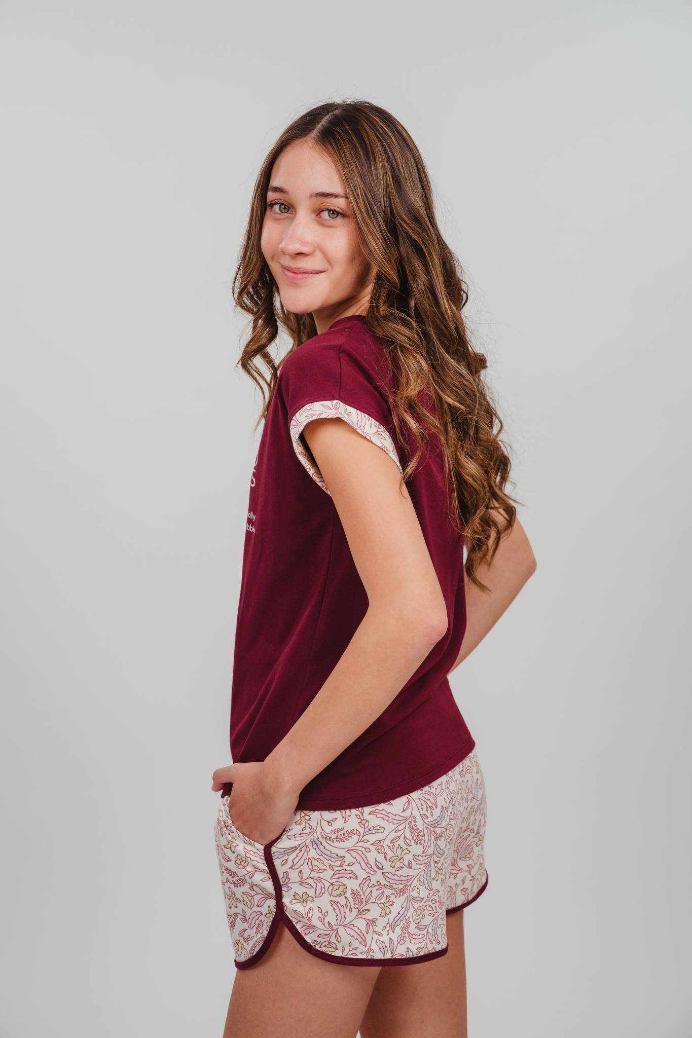 1.2- Pijama Holy Hobbie blusa y short