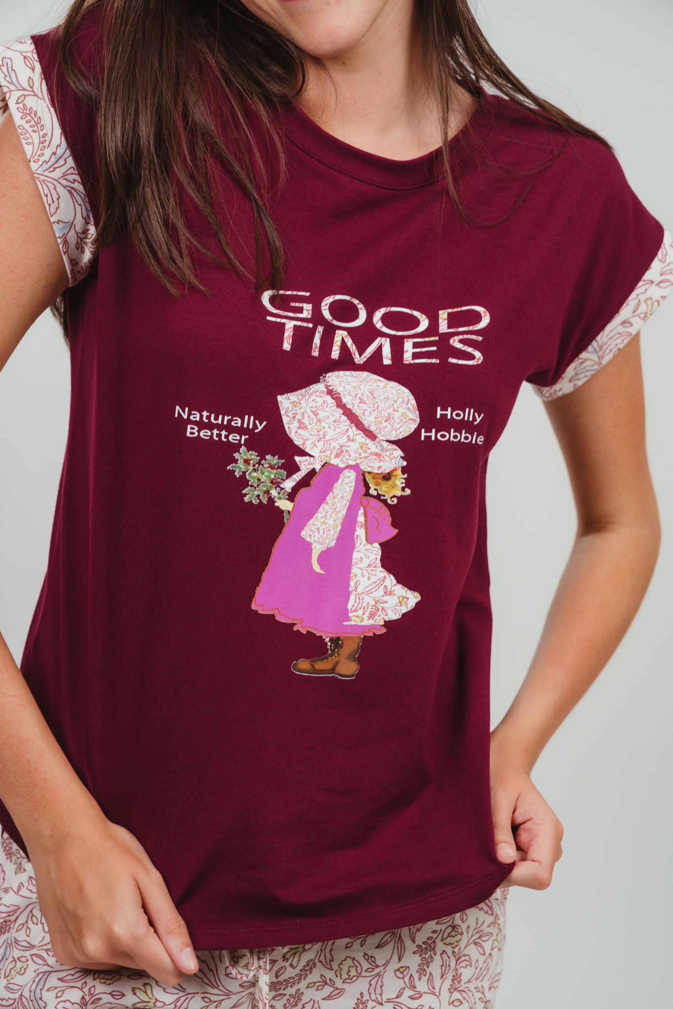 1.2- Pijama Holy Hobbie blusa y short