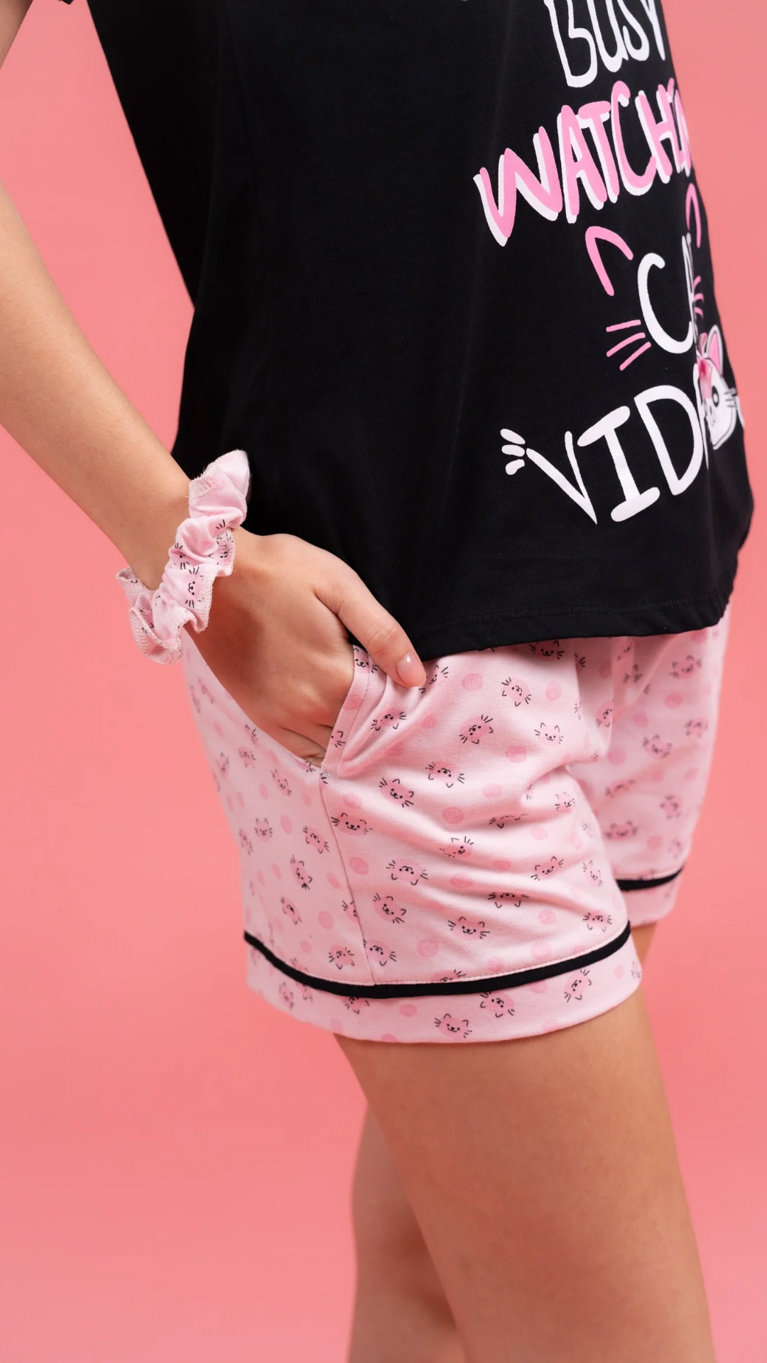 1.9- Pijama Clásica Cati pack short