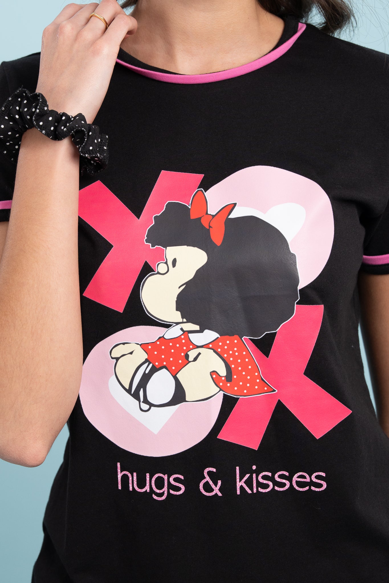 Pijama Clasica Mafalda XOXO Manga corta y pantalon