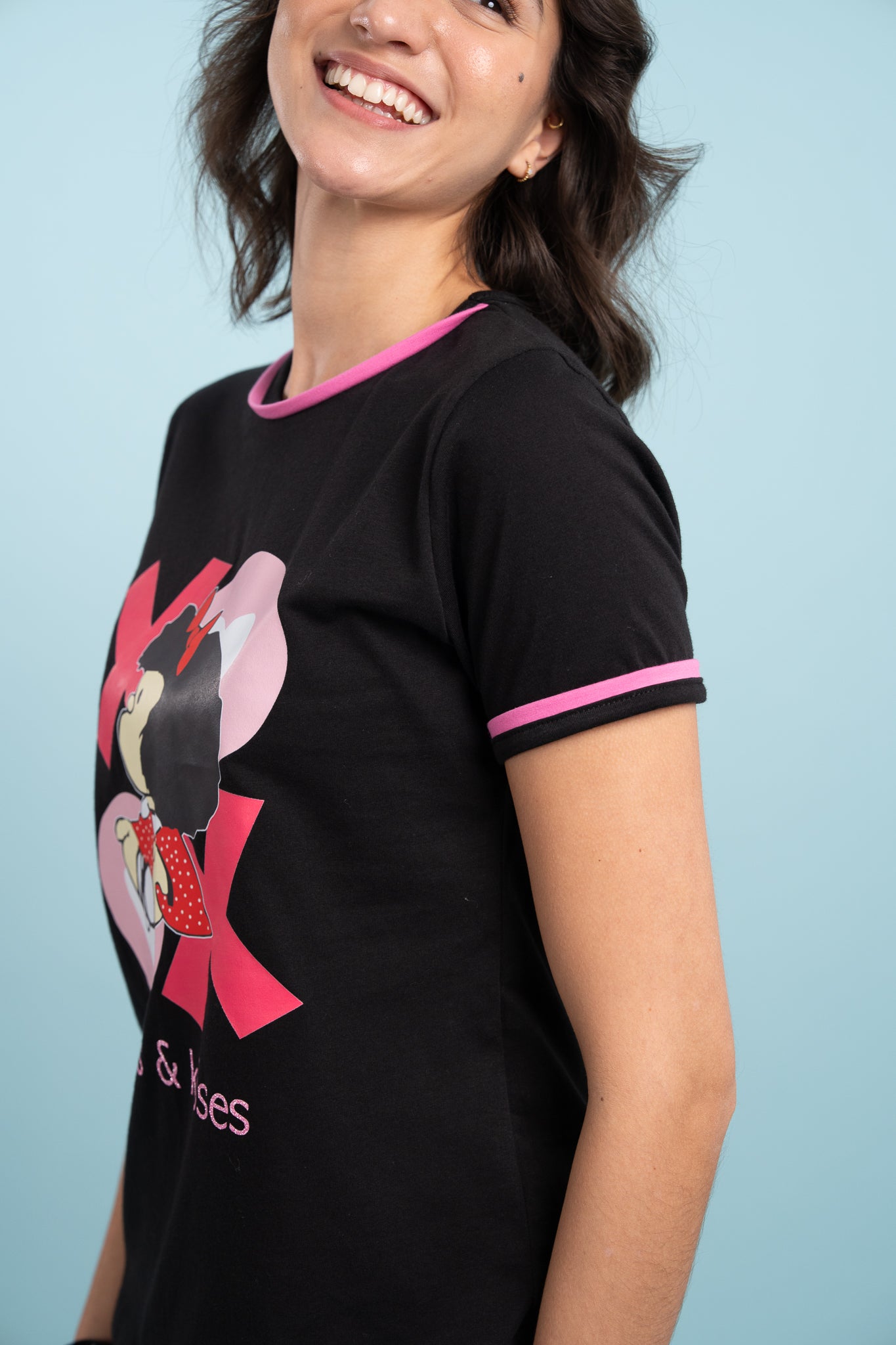 Pijama Clasica Mafalda XOXO Manga corta y pantalon