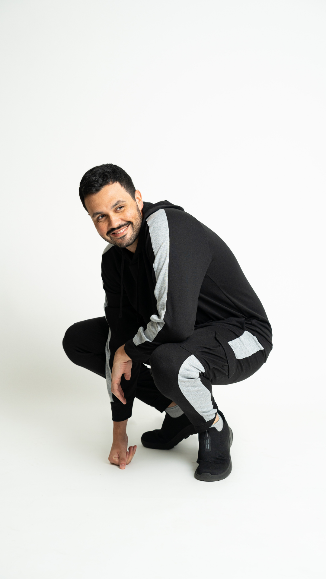 Set Loungewear Black Hombre Pantalon