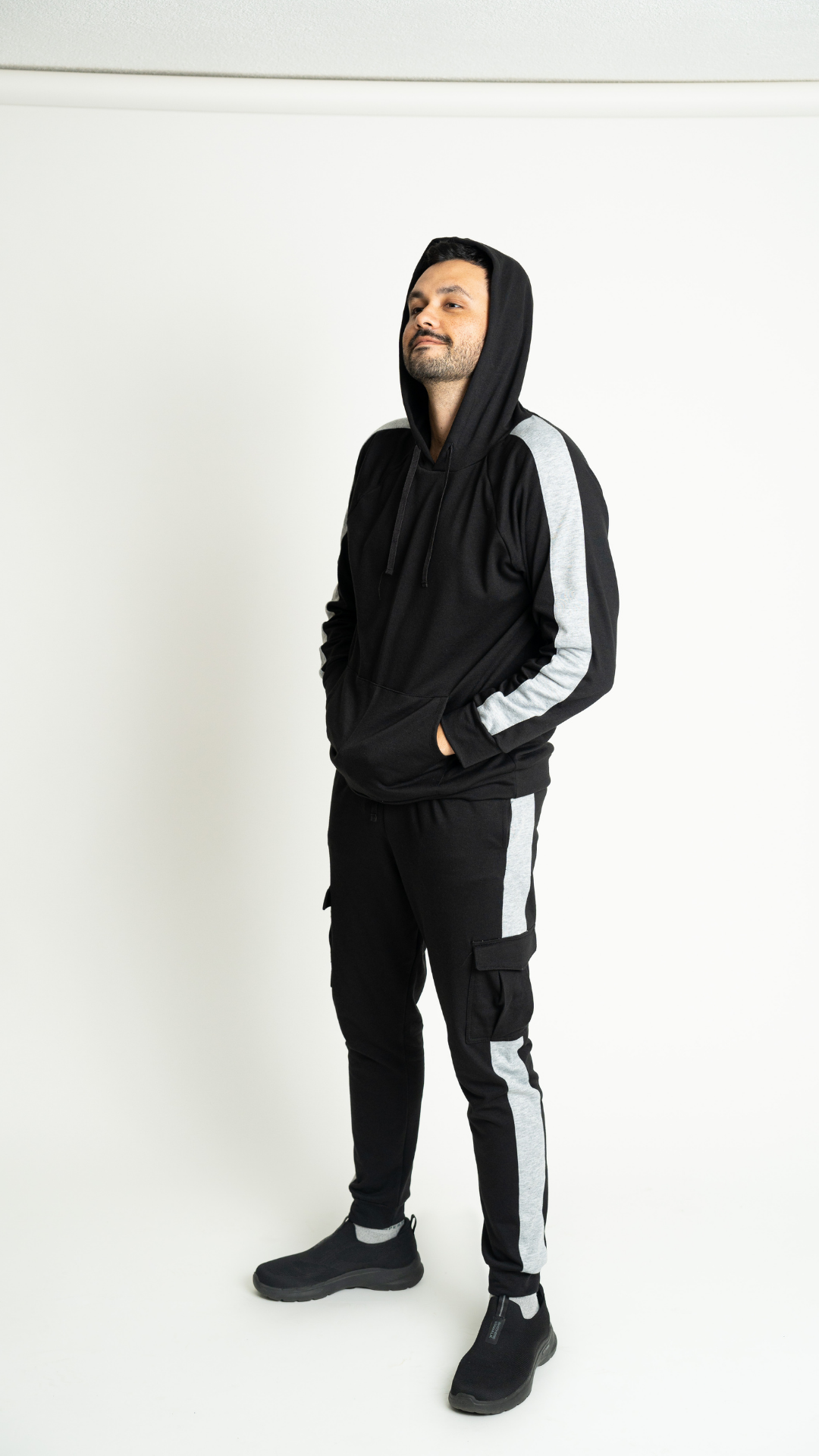 Set Loungewear Black Hombre Pantalon