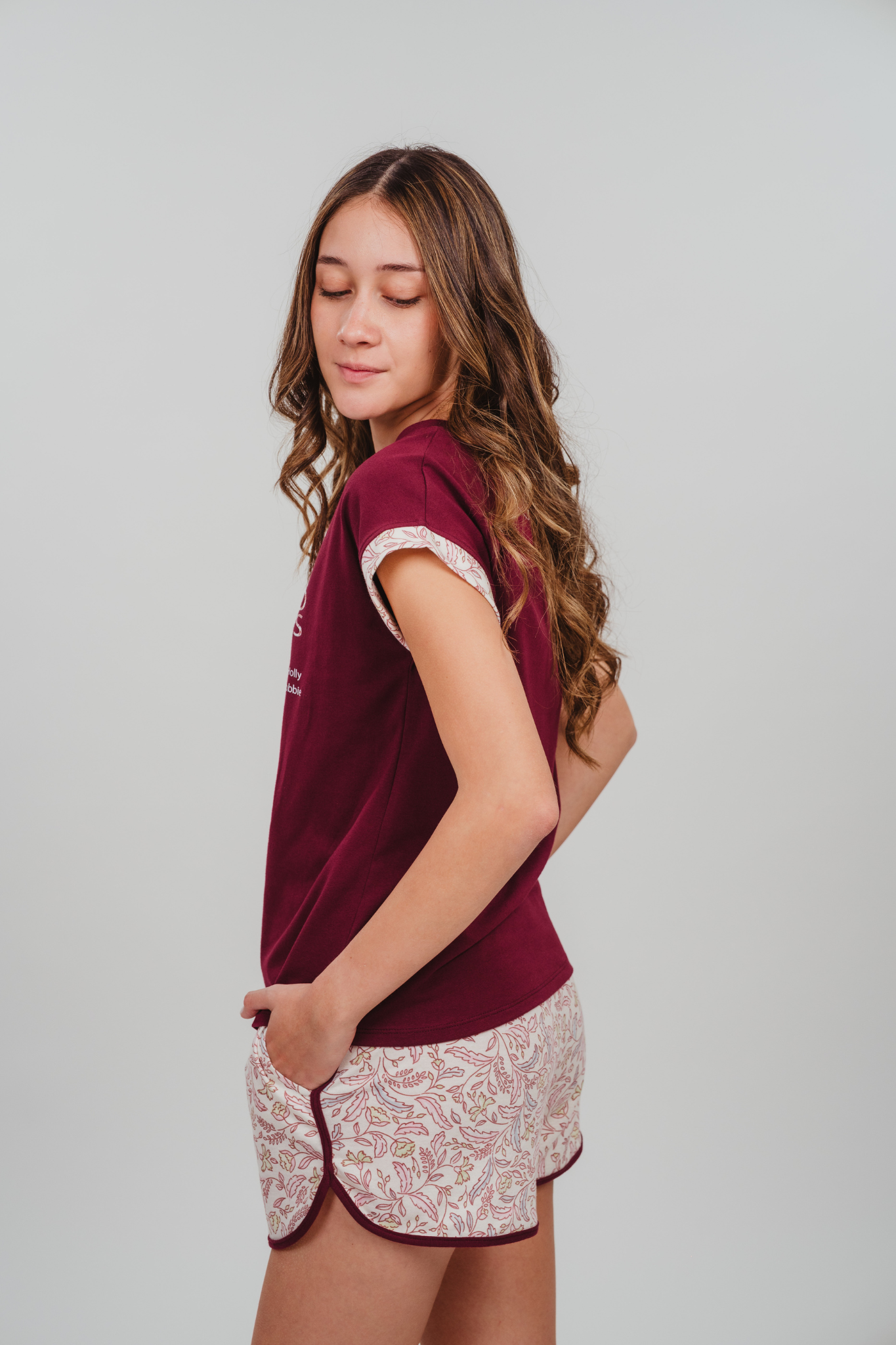 1.2- Pijama Holy Hobbie blusa y short