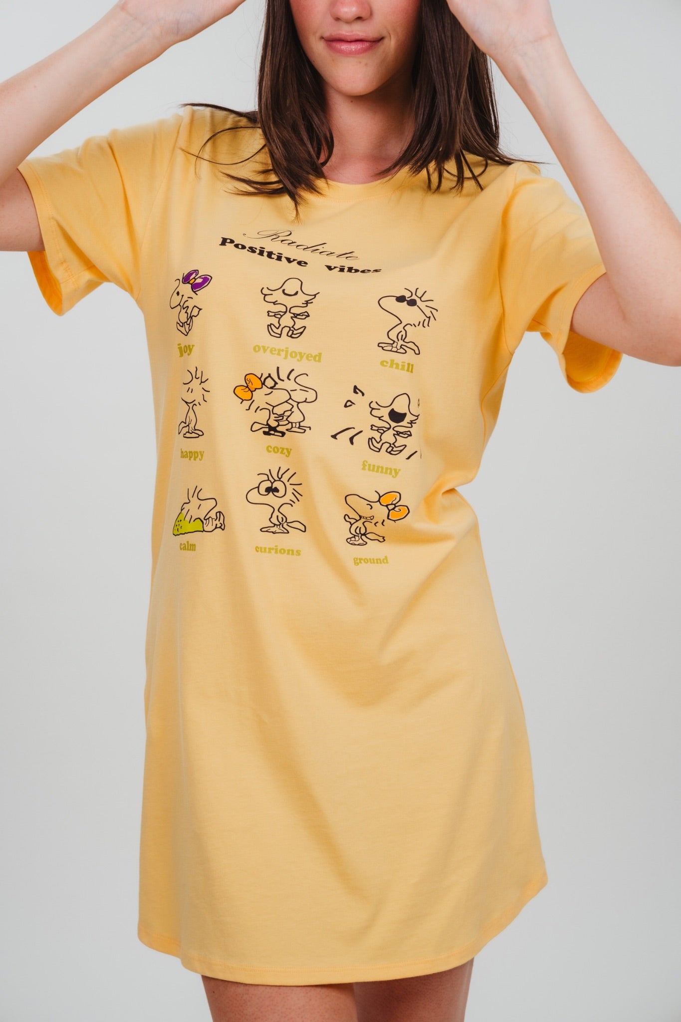 Camisón Woostock tipo Playera Serigrafia Woostock elaborado en Algodón 100% tipo tshirt 
