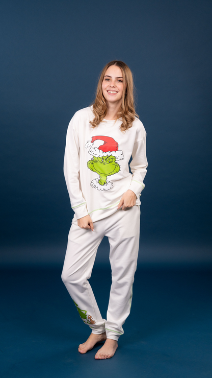 Set Grinch de sudadera y Pantalon con bolsas 

Elaborado en Algodon spandex
