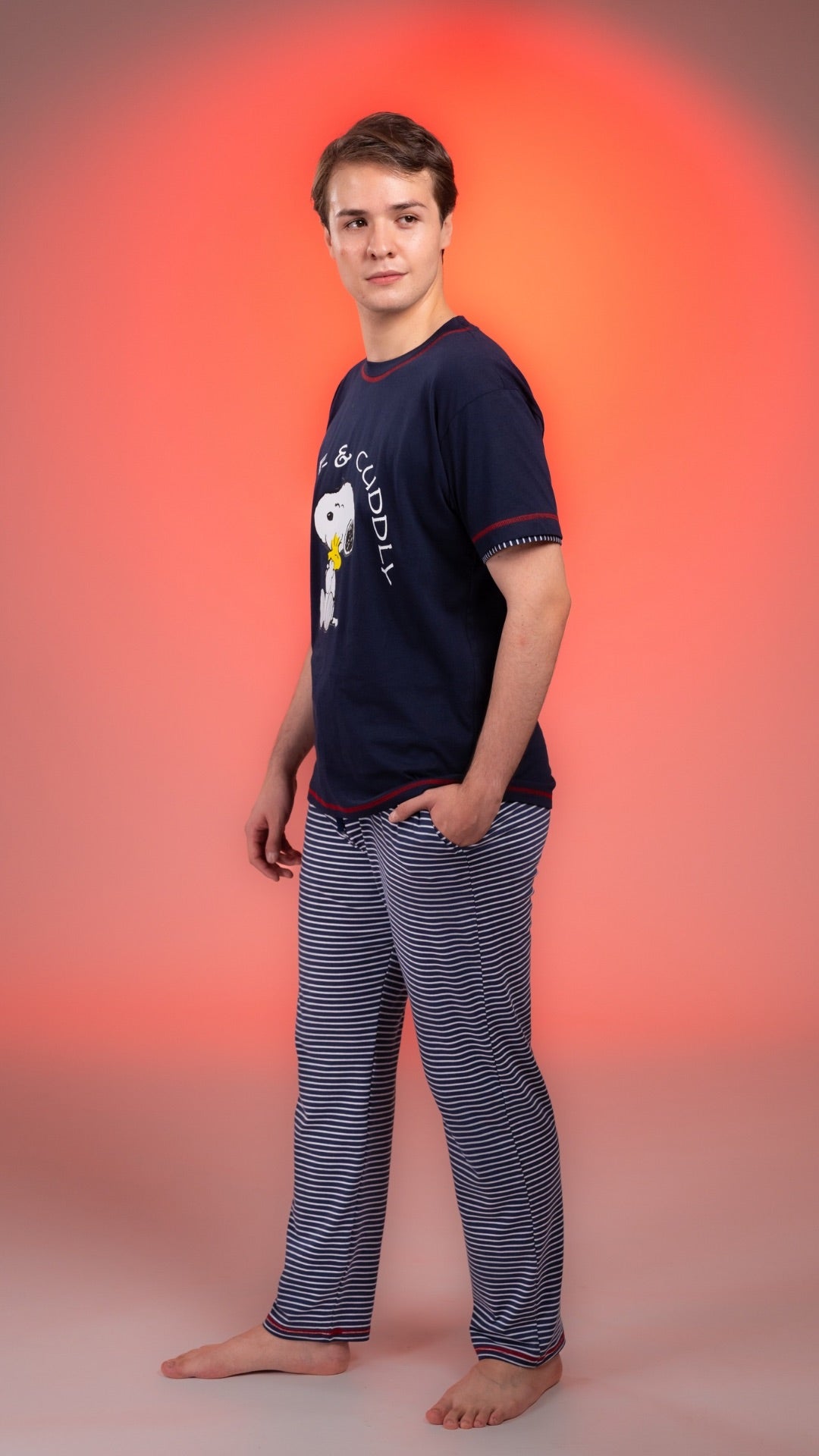 Pijama Cute & Cuddly Snoopy  pantalón hombre