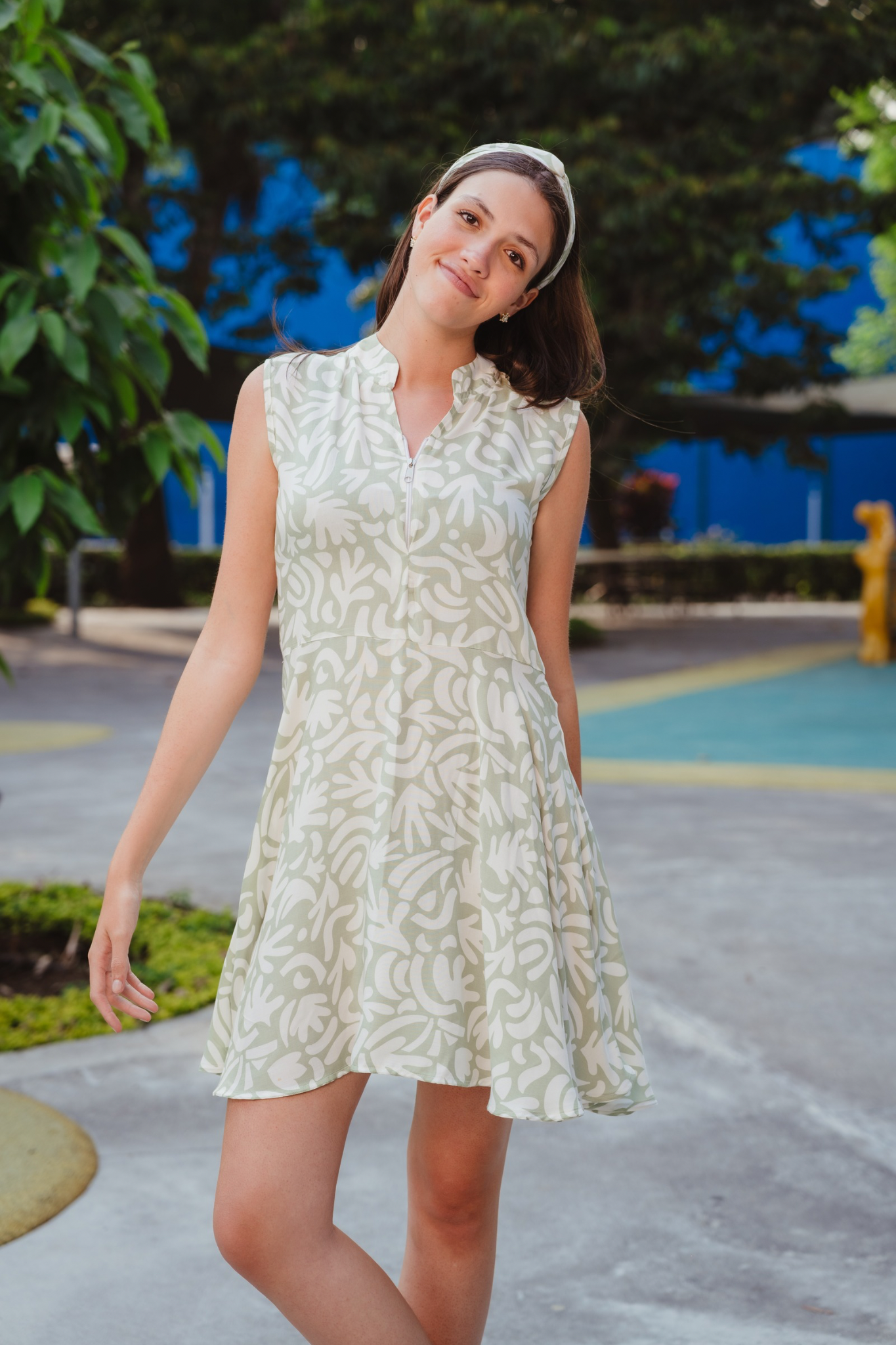 Vestido Corto Verdino