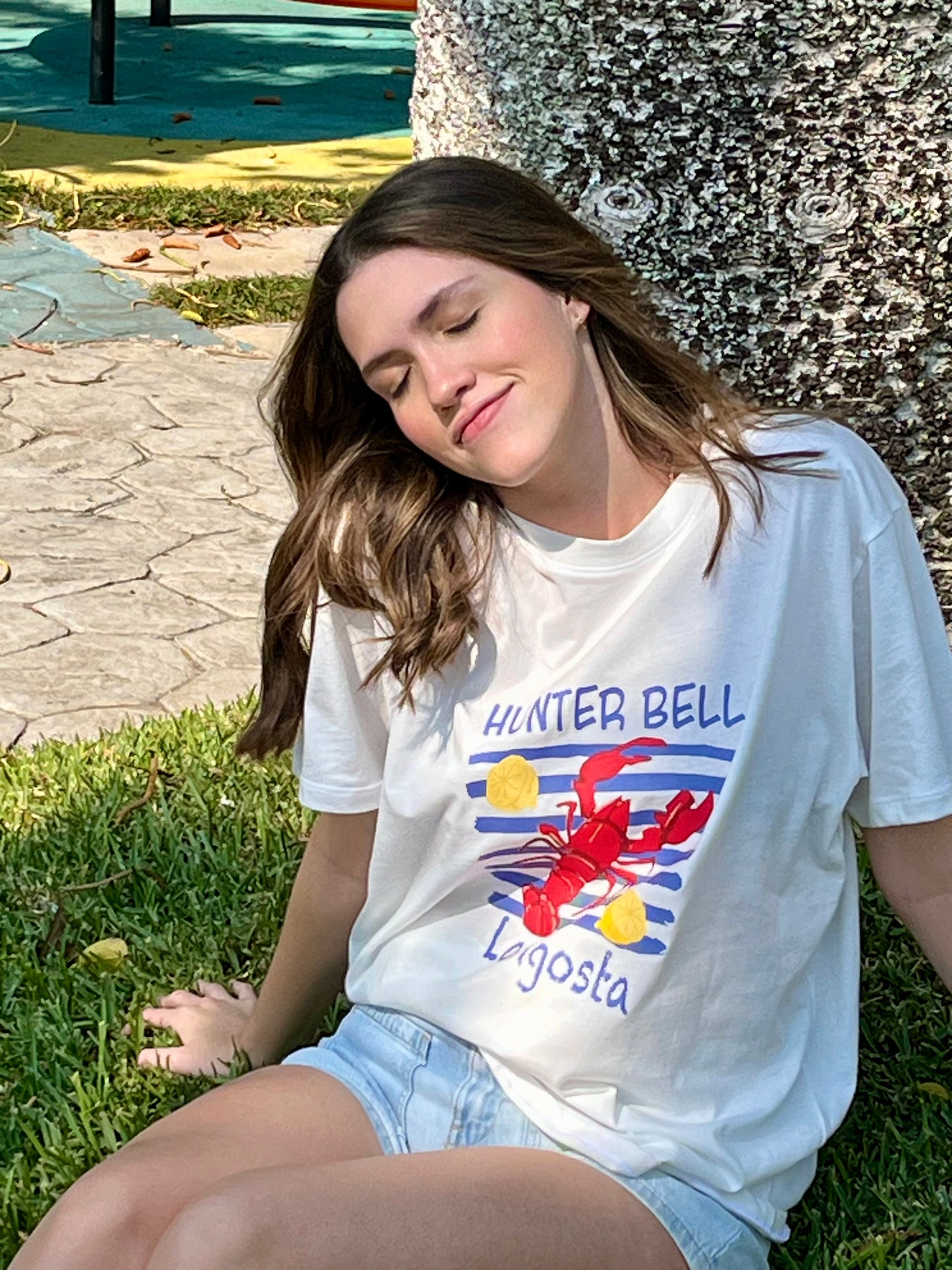 Tshirt verano Langosta