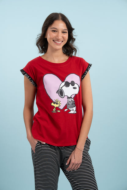 Pijama True Love Snoopy