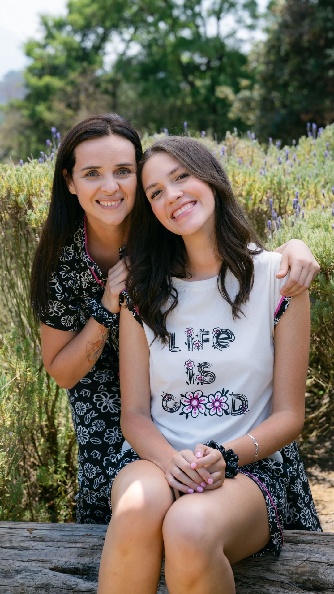 2.1- Pijama Clásica Life is Good short