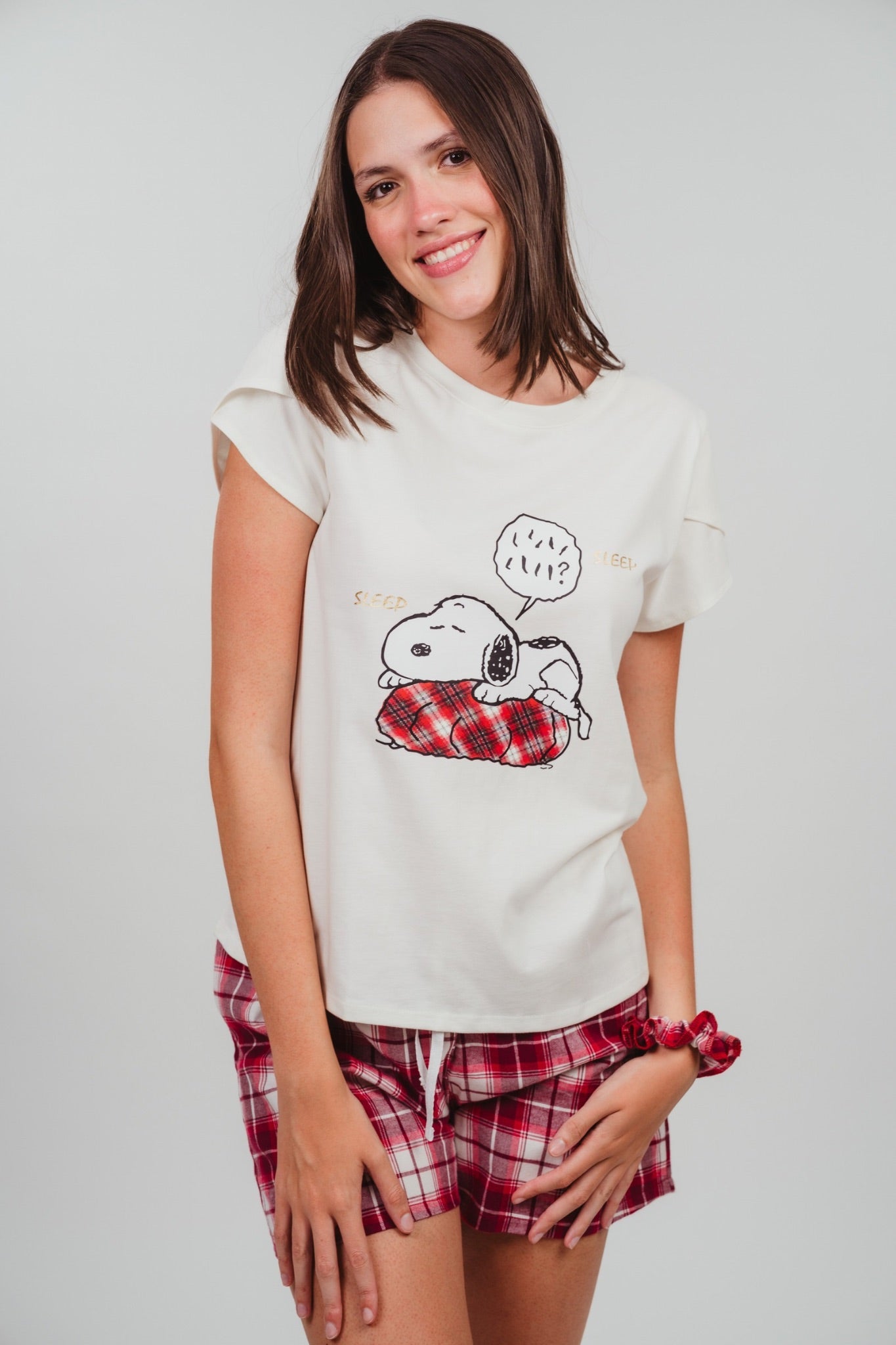 15.1 Pijama clásica Sleep Snoopy de short