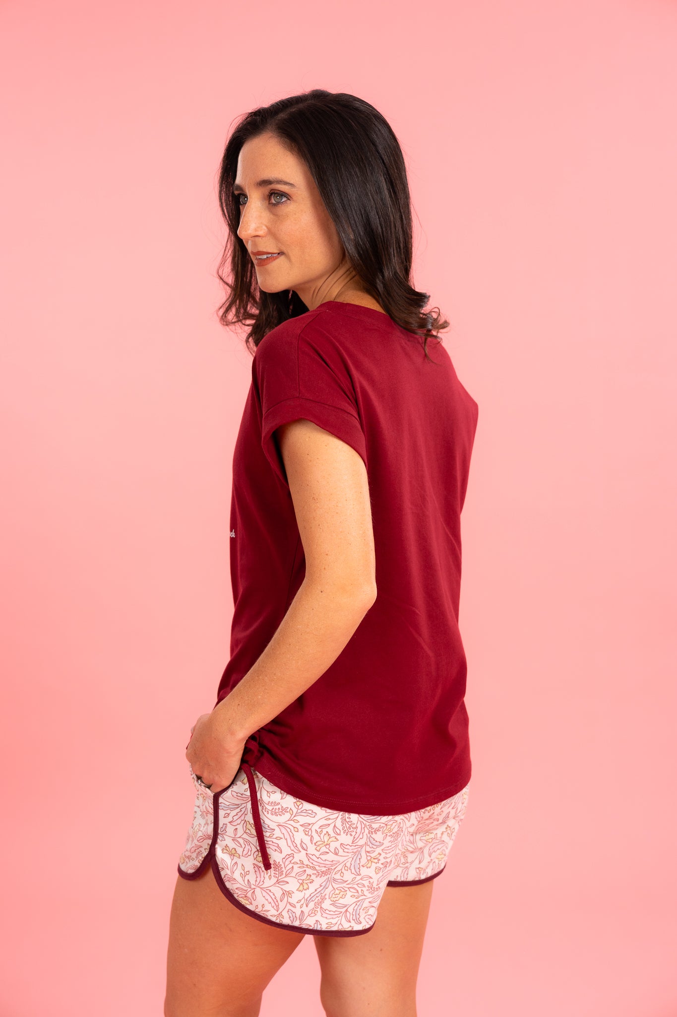 Pijama Soul snoopy 2 piezas , blusa  mangas cortas   , y short con bolsas 