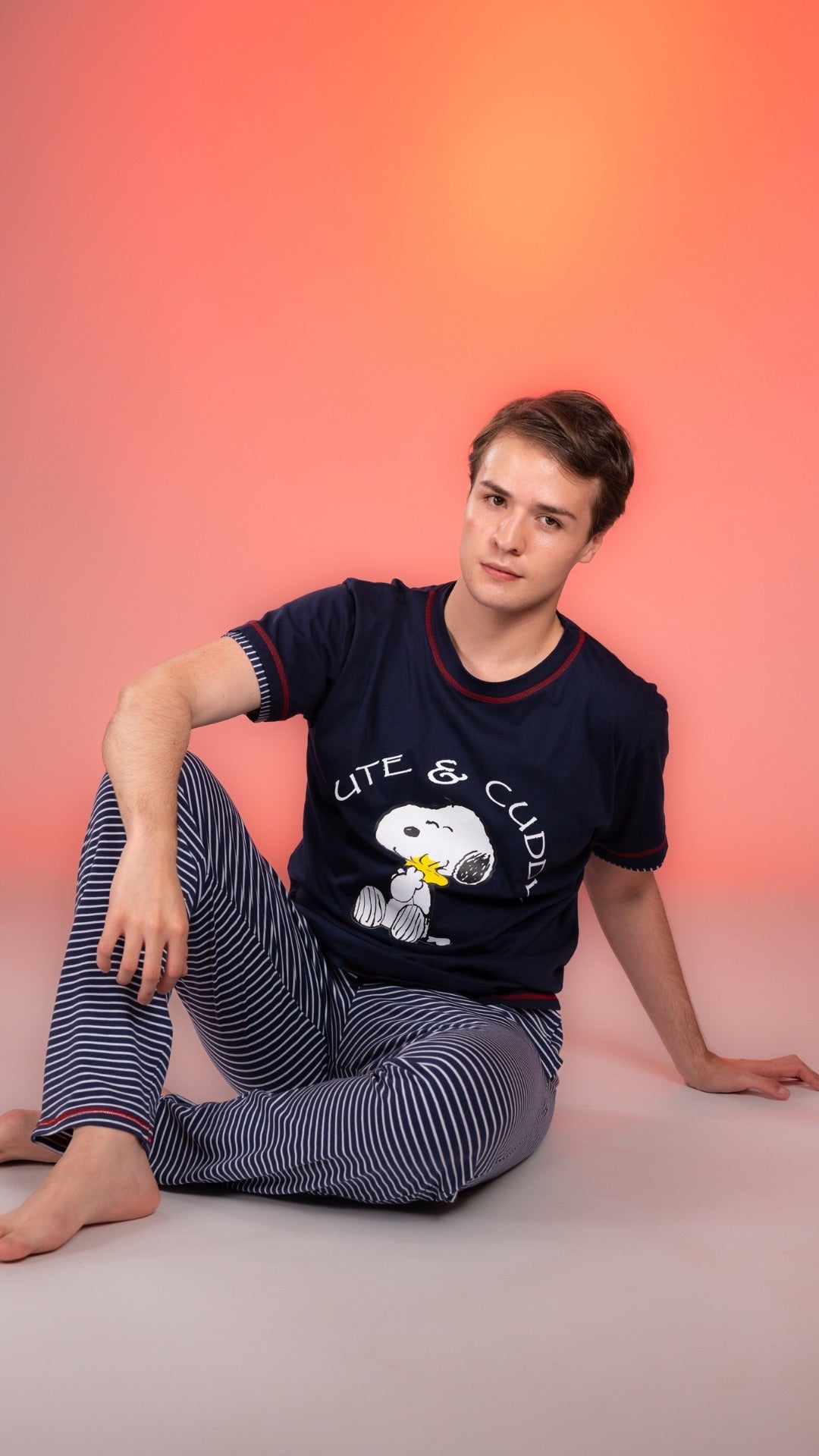 Pijama Cute & Cuddly Snoopy  pantalón hombre