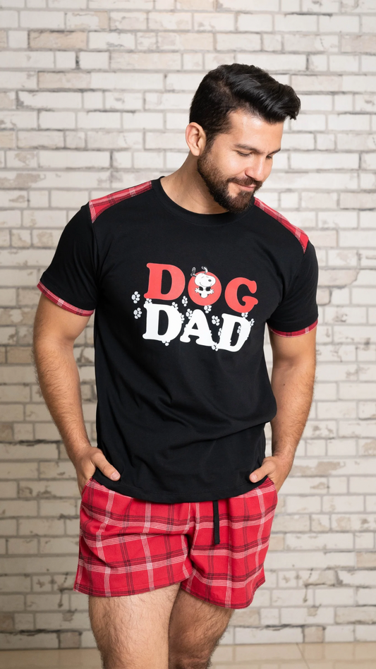 Pijama  Dog Dad Short