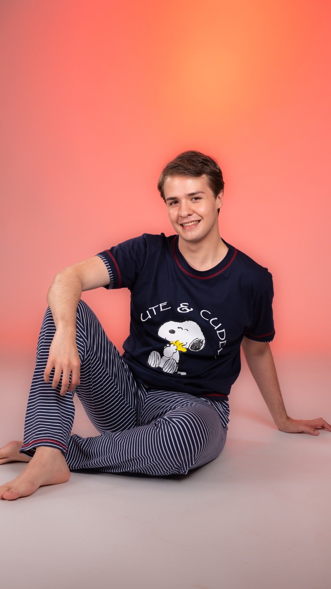 Pijama Cute & Cuddly Snoopy  pantalón hombre