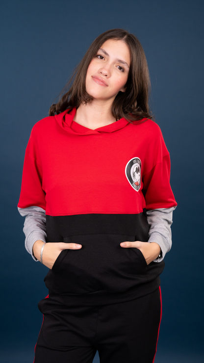 Set So fly de sudadera y Pantalon con bolsas 

Elaborado en Algodon spandex