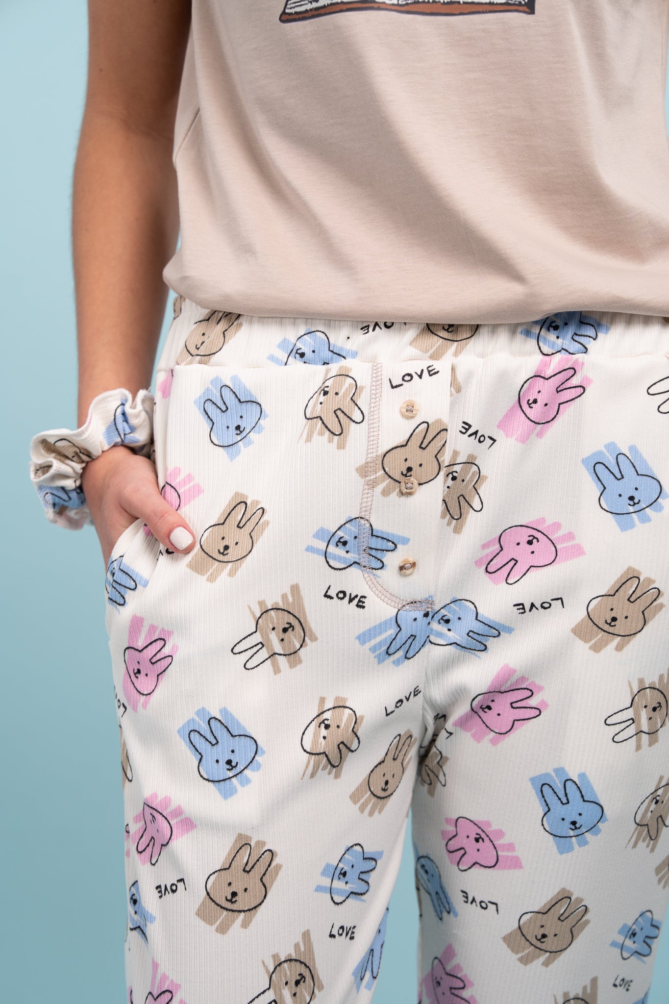 Pijama Clasica Miffy Reading Manga corta y pantalon