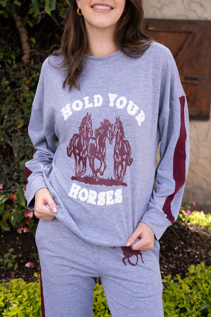 Set Loungware Horses