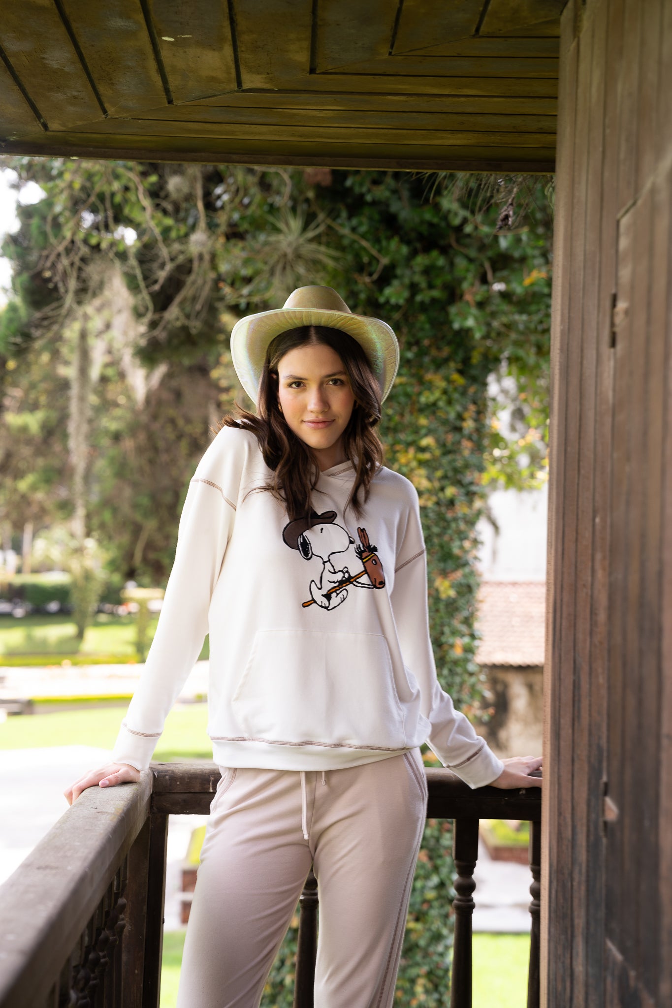 Set Loungware Cowgirl Snoopy