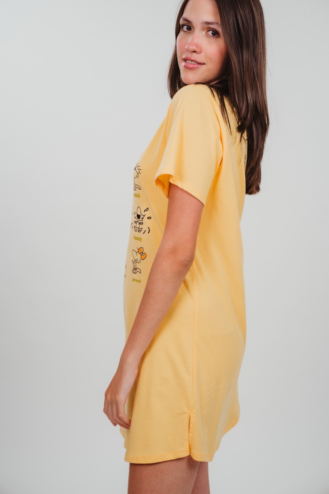 Camisón Woostock tipo Playera Serigrafia Woostock elaborado en Algodón 100% tipo tshirt 