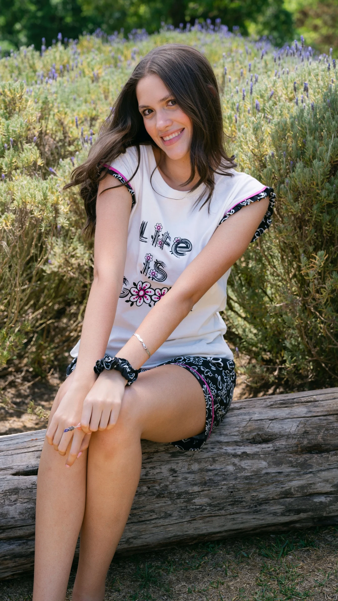 2.1- Pijama Clásica Life is Good short