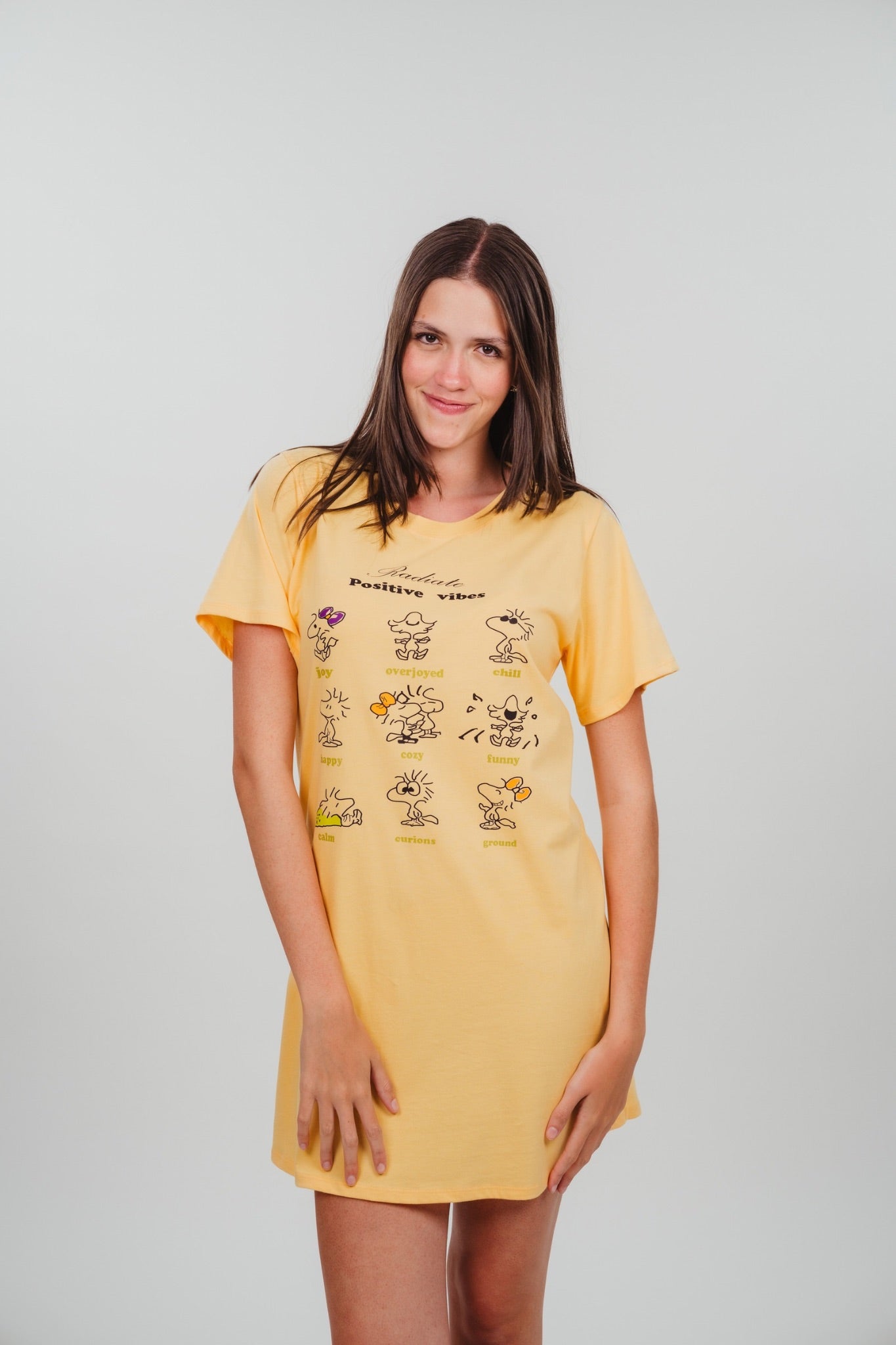 Camisón Woostock tipo Playera Serigrafia Woostock elaborado en Algodón 100% tipo tshirt 