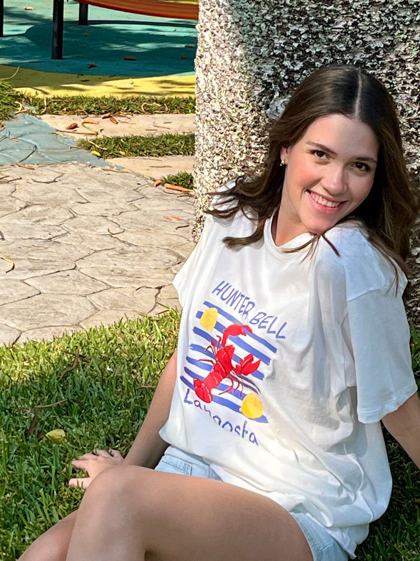 Tshirt verano Langosta