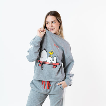 Set Loungewear Sport Snoopy - Sudadera y Pantalón Deportivo