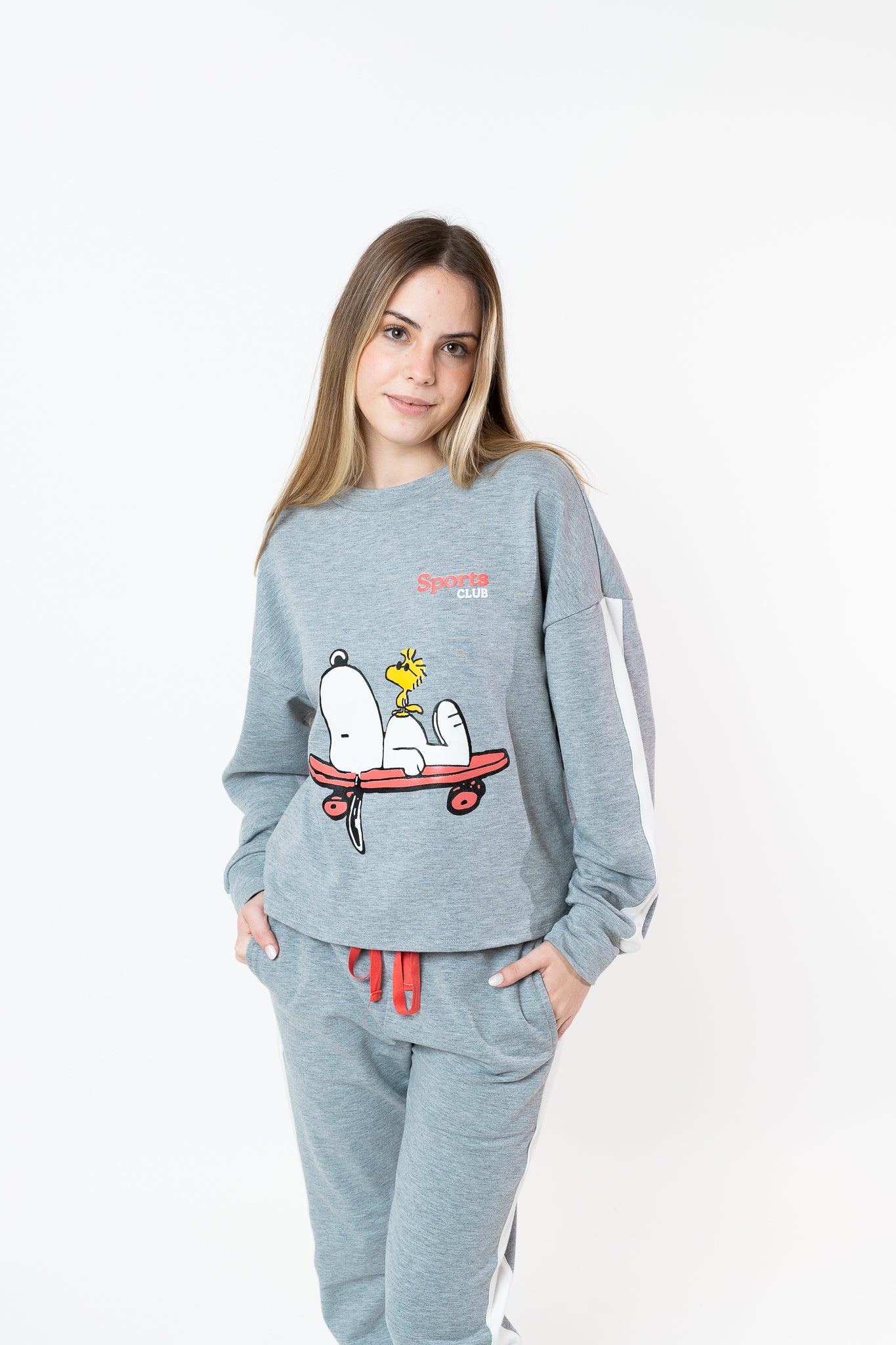 Set Loungewear Sport Snoopy - Sudadera y Pantalón Deportivo