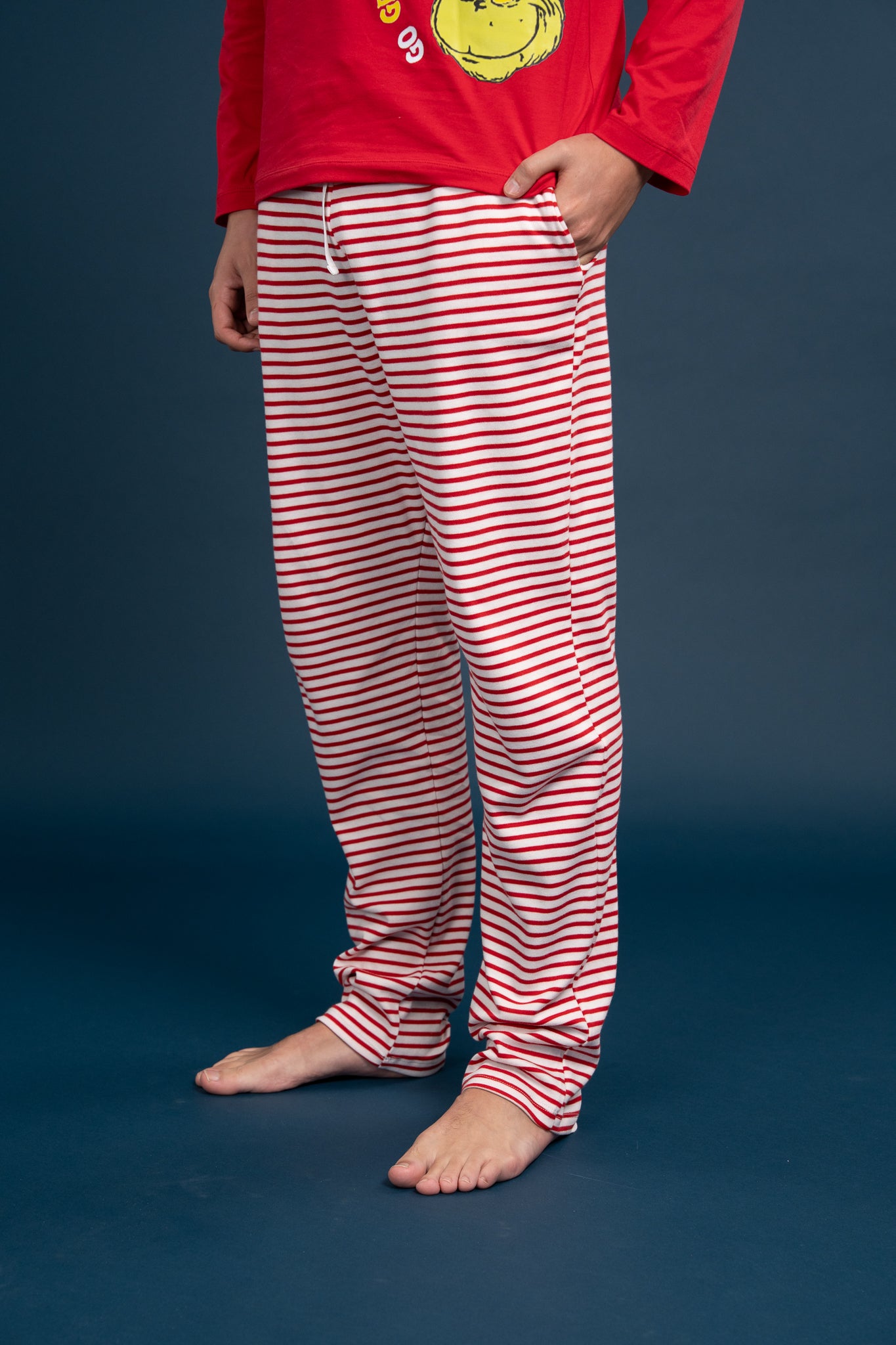 Pijama Clasica Go Grinch Manga larga y pantalon