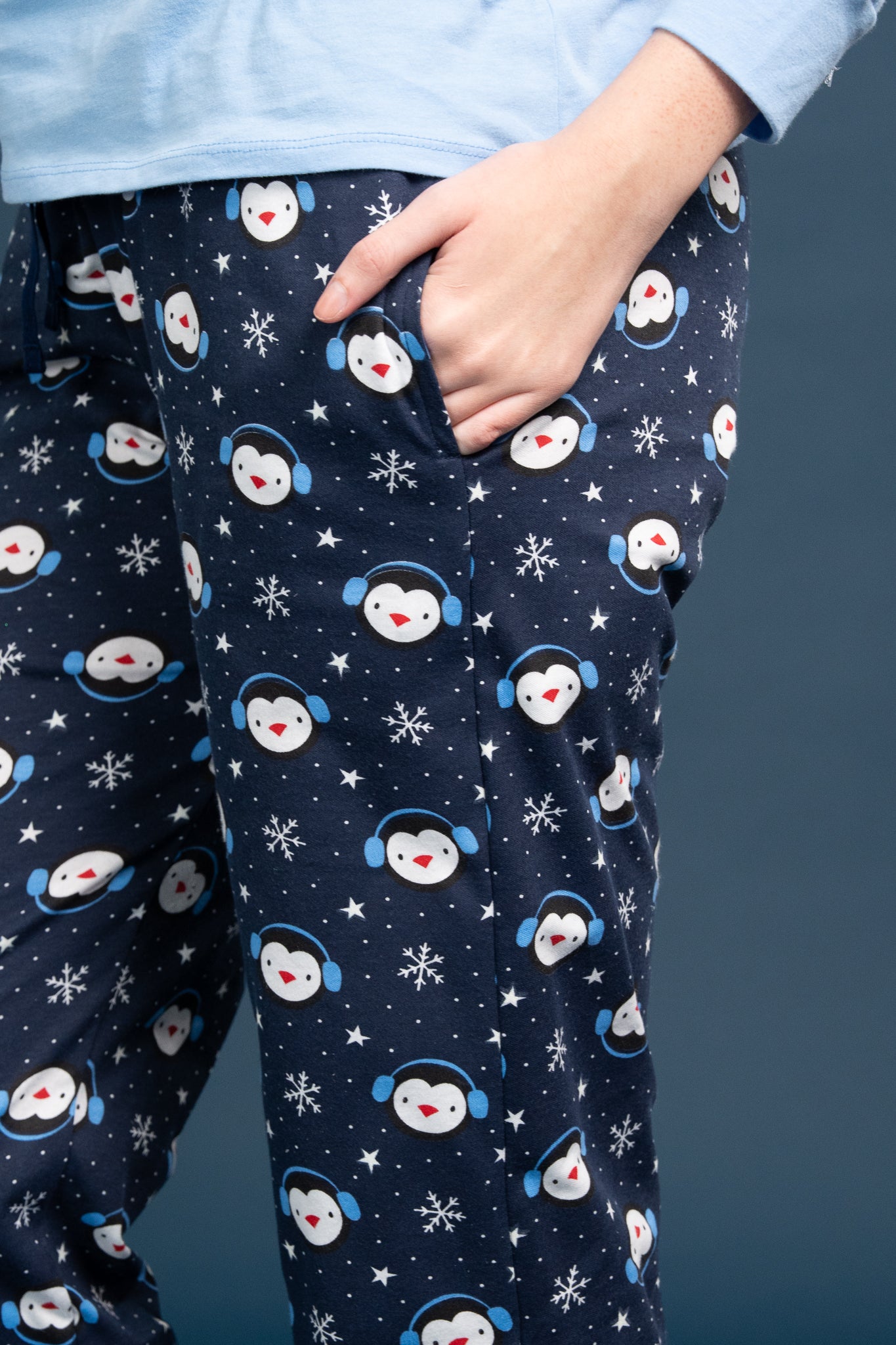 Pijama Clasica Pinguin Manga larga y pantalon