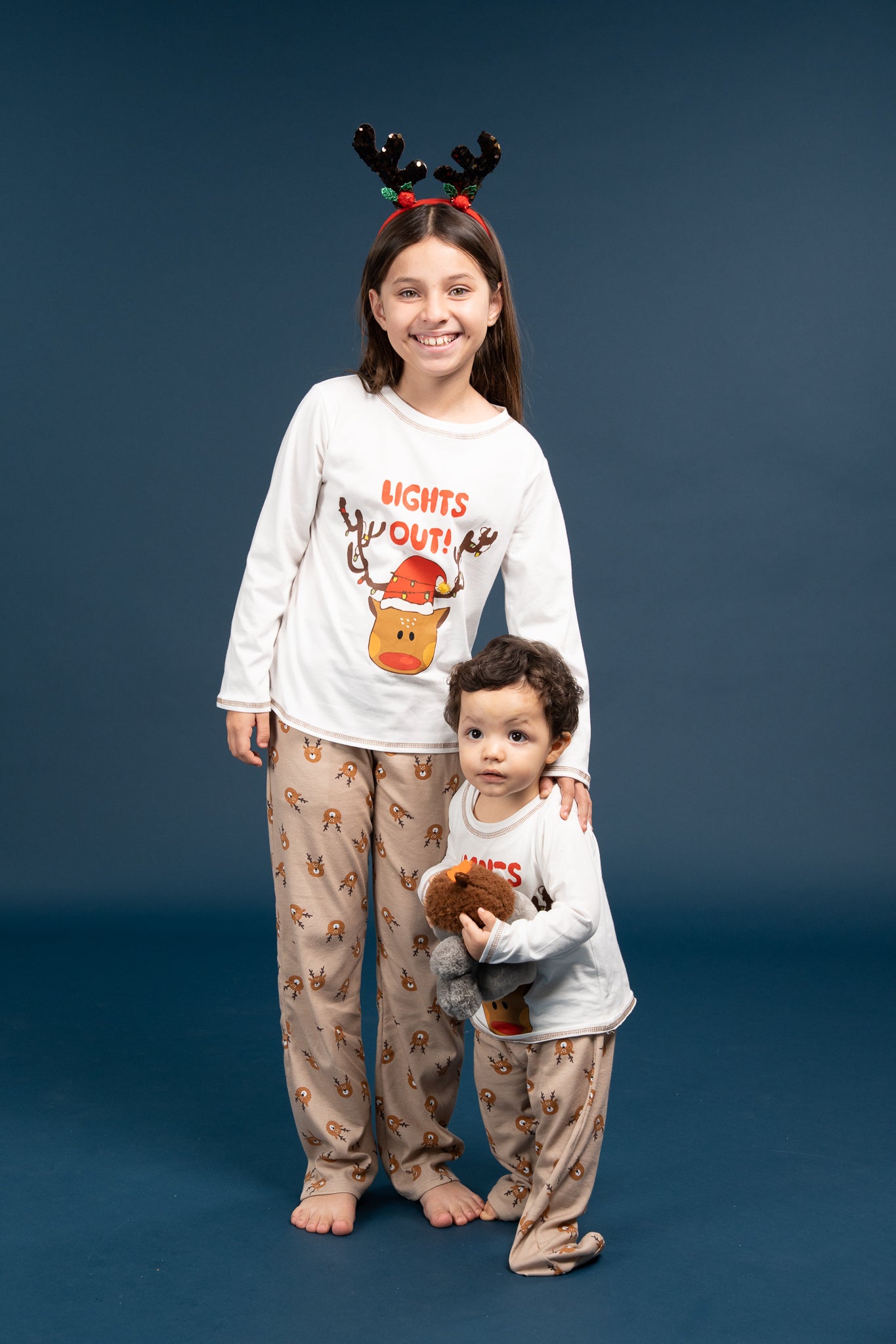 Pijama Clasica Light Out Manga larga y pantalon